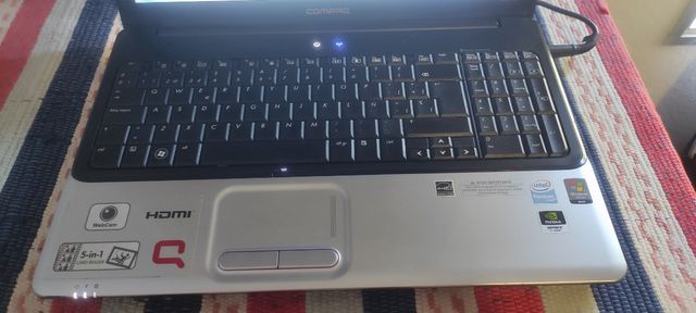 Portátil Compaq Negro/Plateado