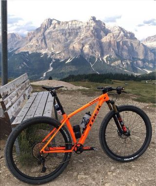 Bicicleta de Montaña Trek Naranja