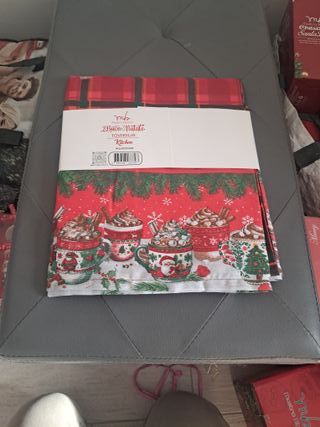 Tovaglia Natale Mastro Bianco x 6