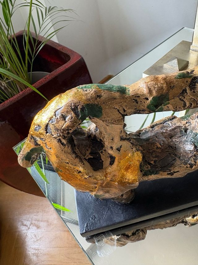 Figura decorativa di rinoceronte