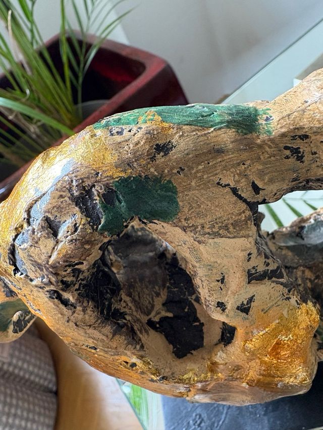 Figura decorativa di rinoceronte