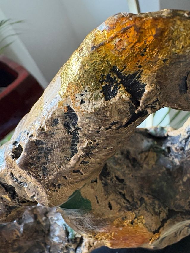 Figura decorativa di rinoceronte