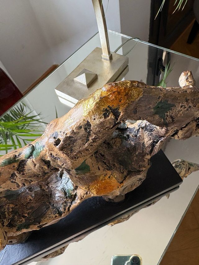 Figura decorativa di rinoceronte