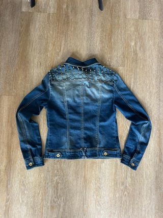 Chaqueta Vaquera Vintage Tachuelas