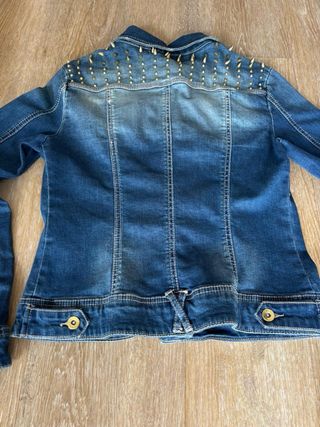 Chaqueta Vaquera Vintage Tachuelas