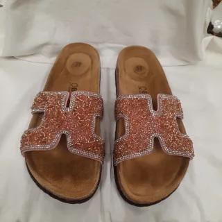 Ciabatte Biosoft Rosa 37 con Brillanti