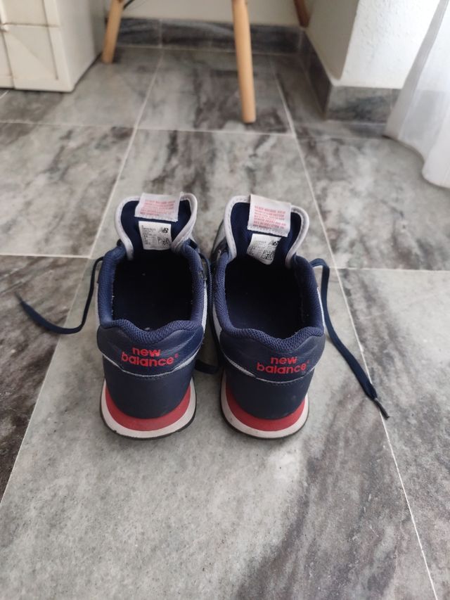 New Balance 500 azul y gris