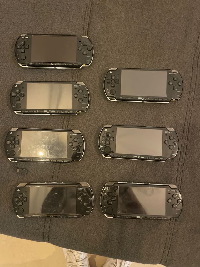Lote 7 PSP Sony Negro
