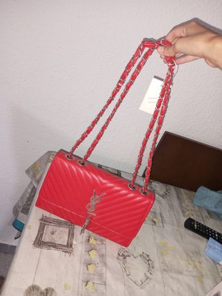 Bolso YSL Rojo