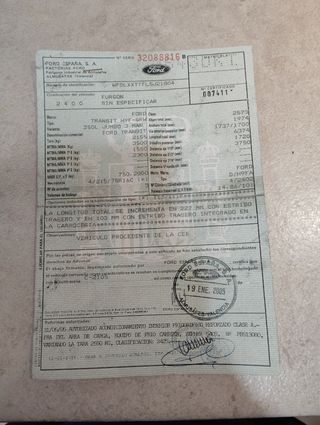 Ford Transit 350 L Jumbo 3  Transit  2005
