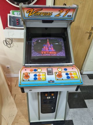 Máquina de juegos recreativa Arcade Virtual 21