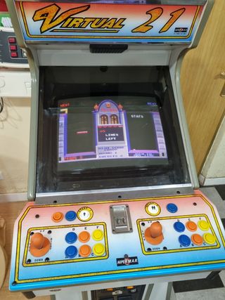 Máquina de juegos recreativa Arcade Virtual 21