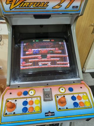 Máquina de juegos recreativa Arcade Virtual 21