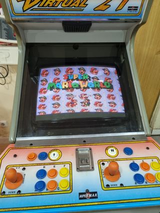 Máquina de juegos recreativa Arcade Virtual 21