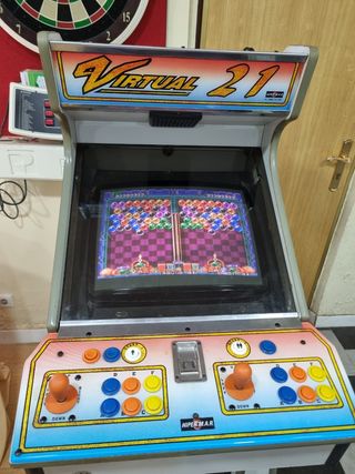 Máquina de juegos recreativa Arcade Virtual 21