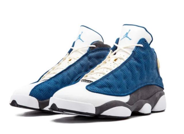 Jordan 13 Retro Azul y Blanco