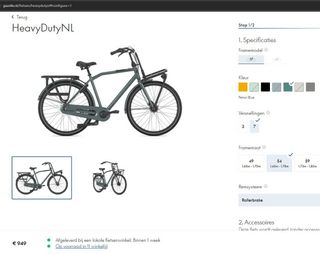 Bicicleta Gazelle Heavy Duty NL