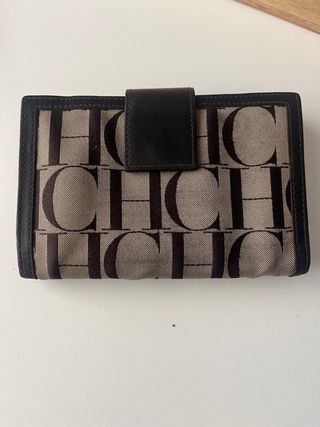 Cartera Carolina Herrera CH Beige Marrón
