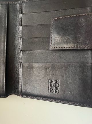 Cartera Carolina Herrera CH Beige Marrón