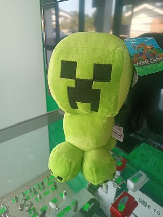 Peluche Minecraft Creeper 28cm