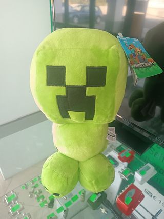 Peluche Minecraft Creeper 28cm