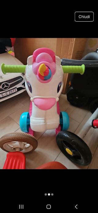 Cavalcabile Unicorno Parlante Clementoni