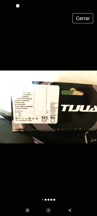 Protecciones patines/patinetes nuevas XS-S Tijuana