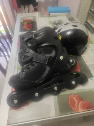 Patines en línea Oxelo con casco