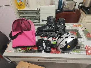 Patines en línea Oxelo con casco