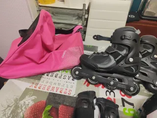 Patines en línea Oxelo con casco