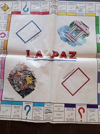 Juego de mesa La Paz - Monopoly