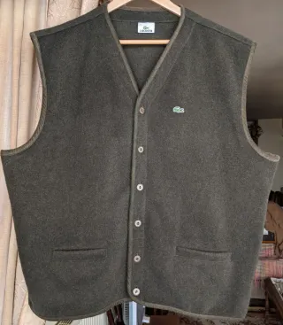 LACOSTE - CHALECO LANA POLAR