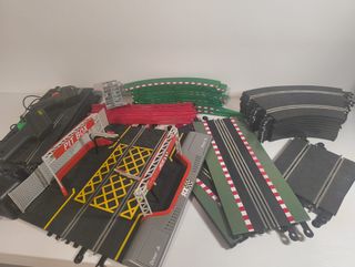 Scalextric Ferrari Renault 2008 con Pit Box