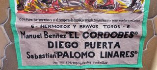 Cartel de tela Plaza de Toros