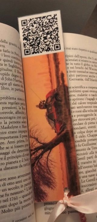 Segnalibro di "Olly" con QR Code