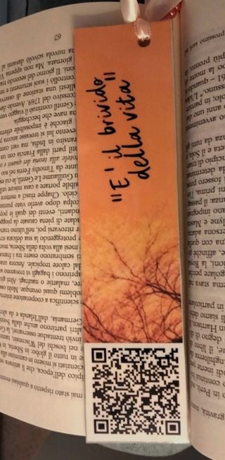 Segnalibro di "Olly" con QR Code