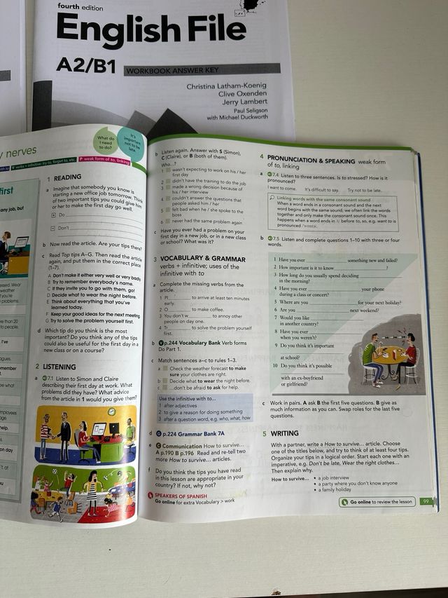 English File A2/b1 Student's Book And Workbook ...