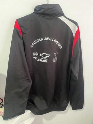 Chaqueta Joma Hombre Negra y Roja
