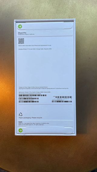 iPhone 17 pro naranja