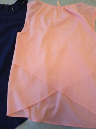 Lote 2 Tops Stradivarius y Bershka Talla M