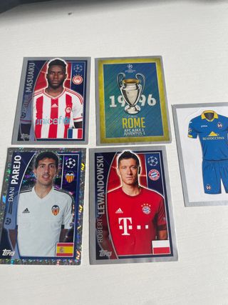 Cromos Topps Champions League