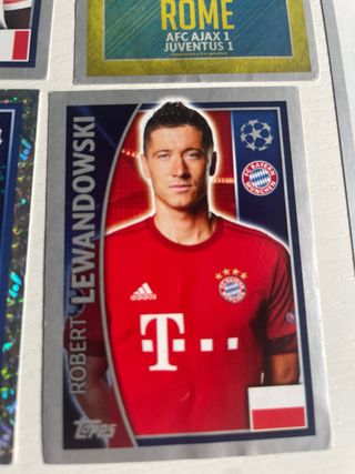 Cromos Topps Champions League