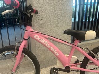 Bicicleta infantil rosa 6-8 años