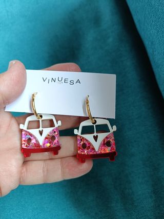 Pendientes "Vinuesa" sin usar