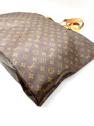 Bolso Louis Vuitton Sac Shopping Marrón Beige