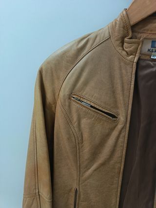 Chaqueta de cuero KLAVE mujer talla L