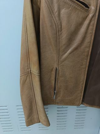 Chaqueta de cuero KLAVE mujer talla L