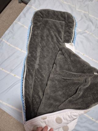 Saco para coche de bebé con lunares