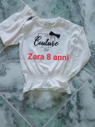 T-shirt Zara bambina 8 anni