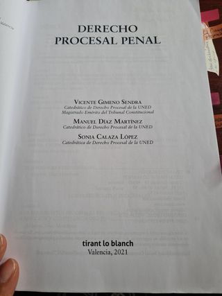 Derecho Procesal Penal